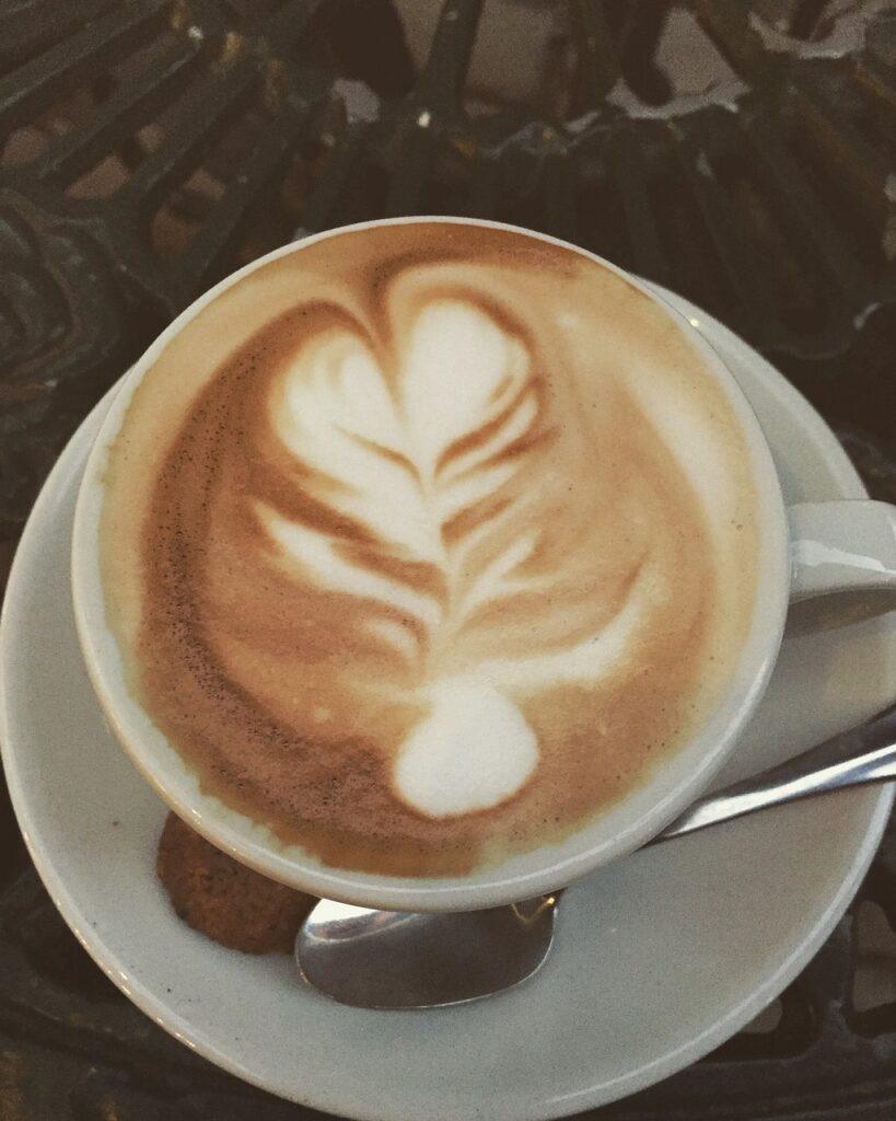 art, blur, break, café, caffeine, cappuccino, close-up, coffee, coffee drink, cream, cup, cup of coffee, drink, coffee cup, foam, focus, hot, latte, milk, mocha, mug, saucer, brown cup, brown focus
