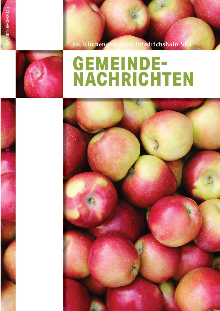 Gemeindenachrichten August-September 2025