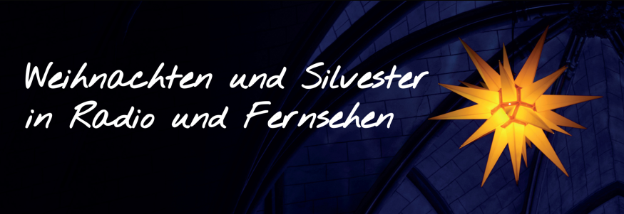 Weihnachten in Radio und Fernsehen