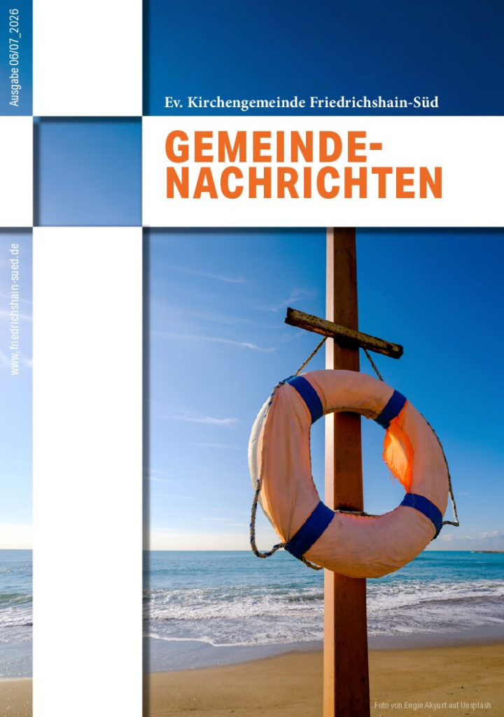 Deckblatt der Gemeindenachrichten Juni-Juli 2026